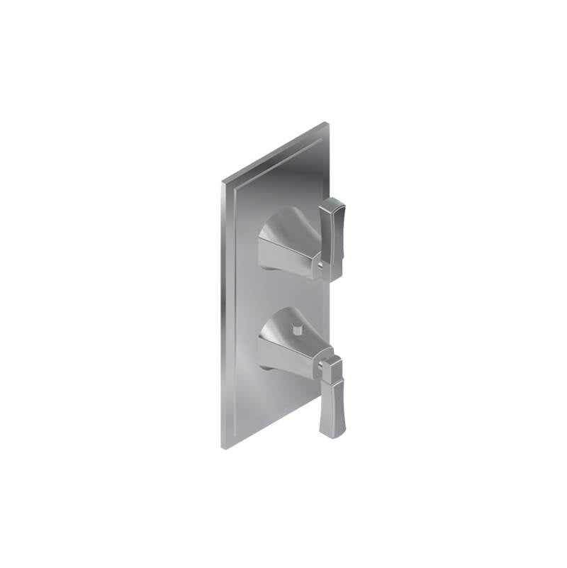Graff - Finezza DUE Finezza DUE, Vignola M-Series Valve Trim with Two Handles - Architectural White