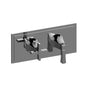 Graff - Finezza DUE Finezza DUE, Vignola M-Series Valve Trim with Two Handles (Horizontal Orientation) - Architectural White