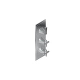 Graff - Finezza DUE Finezza DUE, Vignola M-Series Valve Trim with Three Handles - Architectural White