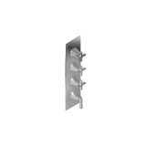Graff - Finezza DUE Finezza DUE, Vignola M-Series Valve Trim with Four Handles - Architectural White