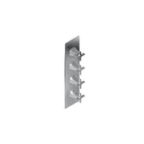 Graff - Finezza DUE Finezza DUE, Vignola M-Series Valve Trim with Four Handles - Architectural White