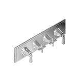 Graff - Finezza DUE Finezza DUE, Vignola M-Series Valve Trim with Four Handles (Horizontal Orientation) - Architectural White