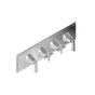 Graff - Finezza DUE Finezza DUE, Vignola M-Series Valve Trim with Four Handles (Horizontal Orientation) - Architectural White