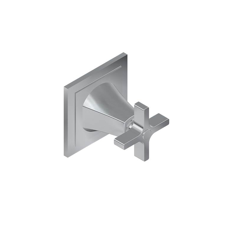 Graff - Finezza DUE Finezza DUE, Vignola M-Series Stop/Volume Control Valve Trim with Handle - Architectural White