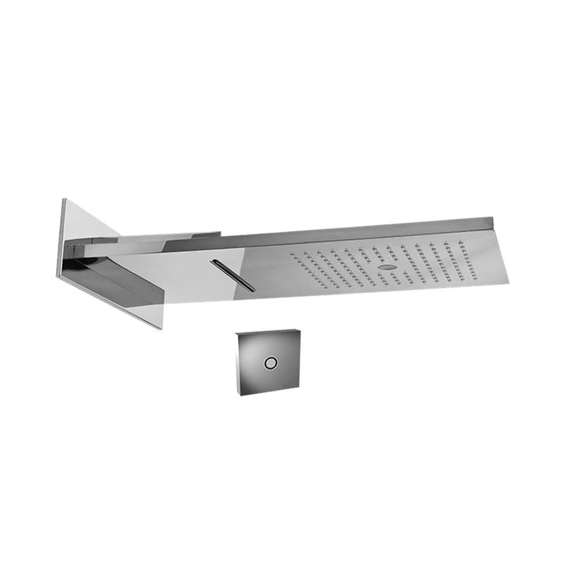 Graff - Aqua-Sense Dual-Function Water Feature with LED - Stainless Polished