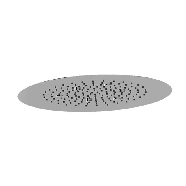 Graff - Aqua-Sense 20'' Round Ceiling-Mounted Showerhead - Stainless Brushed