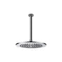 Graff - Various Contemporary Showerhead with Ceiling Arm - Architectural White