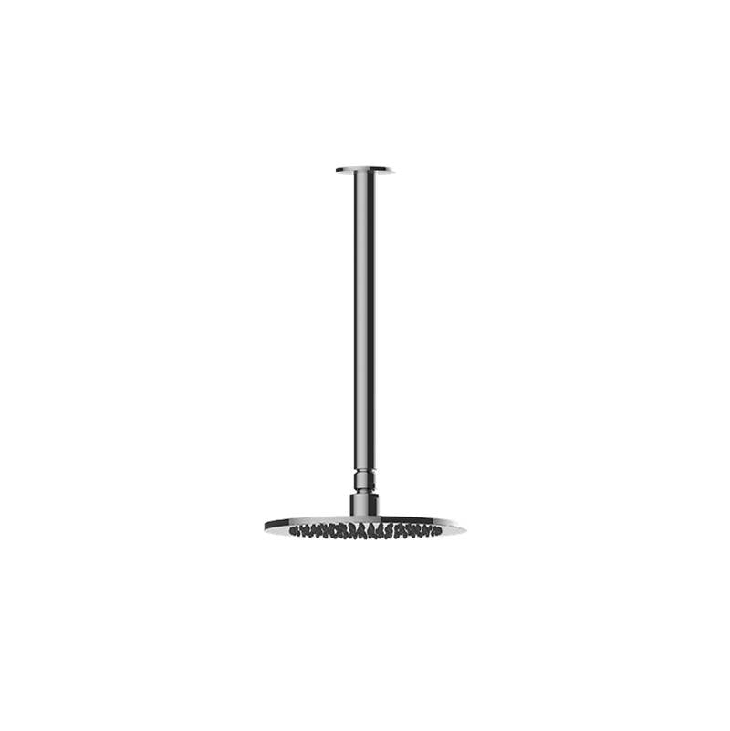 Graff - Various Contemporary Showerhead with Ceiling Arm - Warm Bronze Pvd