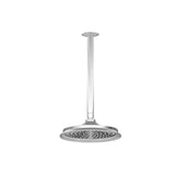 Graff - Various Finezza Showerhead with Traditional Ceiling Arm - Architectural White