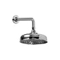 Graff - Various Traditional Showerhead with Arm - Steelnox  Satin Nickel