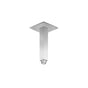 Graff - Various Square Ceiling Shower Arm 6'' - Architectural White