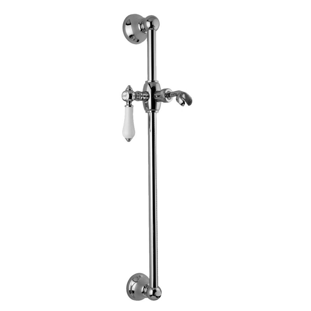 Graff - Adley Traditional Wall-Mounted Slide Bar - Polished Chrome