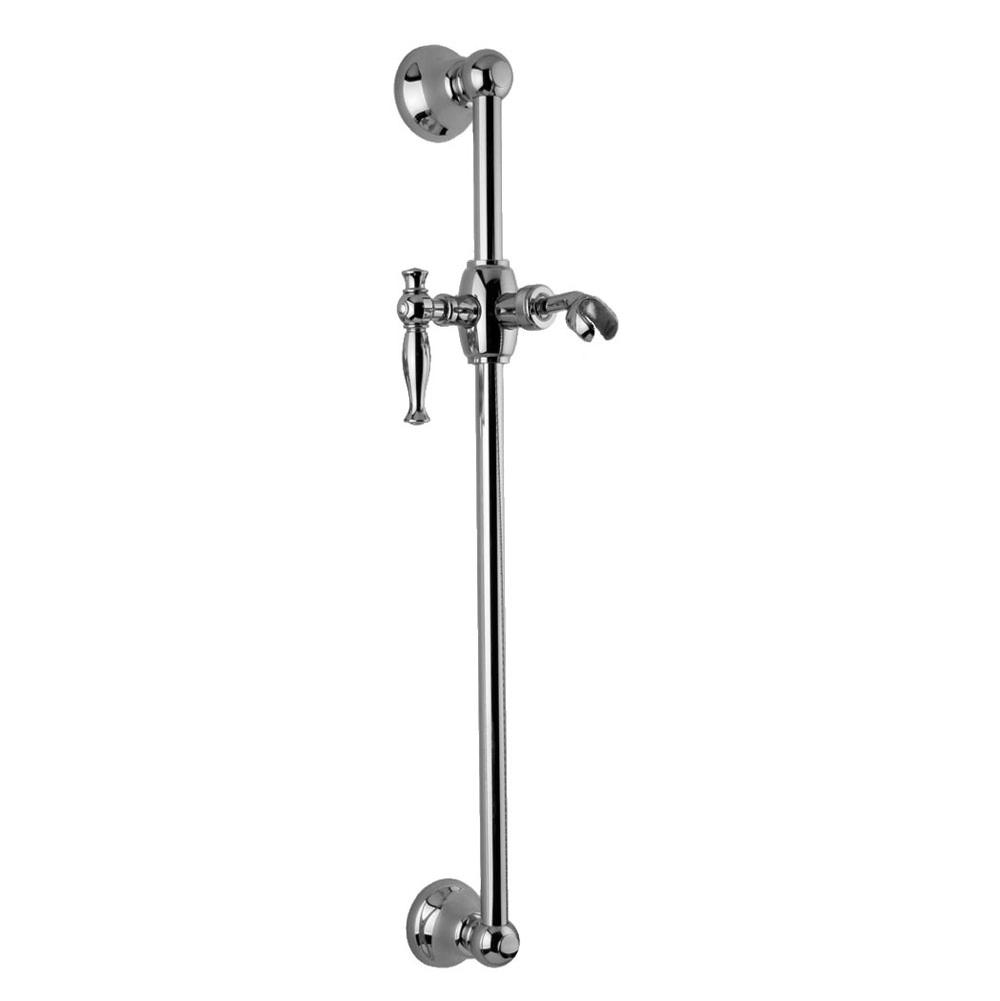Graff - Lauren Traditional Wall-Mounted Slide Bar - Polished Chrome