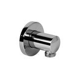 Graff - Various Contemporary Round Wall Supply Elbow - Architectural White