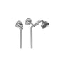 Graff - Various Traditional Handshower w/Wall Bracket - Steelnox  Satin Nickel