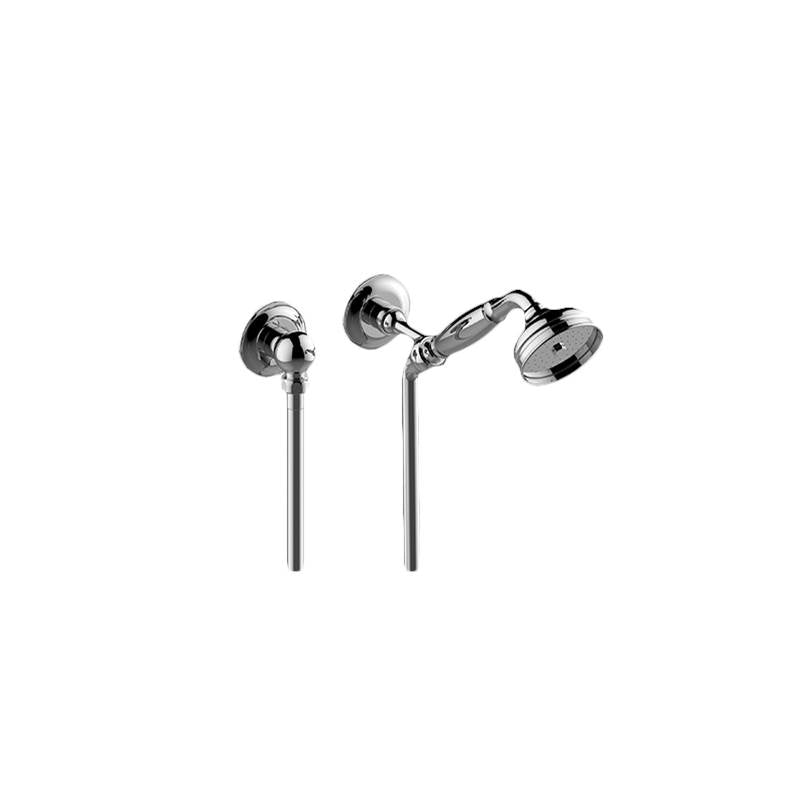 Graff - Various Traditional Handshower w/Wall Bracket - Architectural White