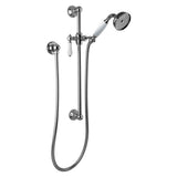 Graff - Adley Traditional Handshower w/Wall-Mounted Slide Bar - Polished Chrome