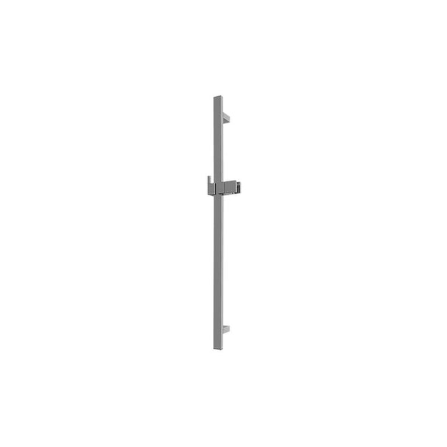 Graff - Various Contemporary Square Wall-Mounted Slide Bar - Architectural White