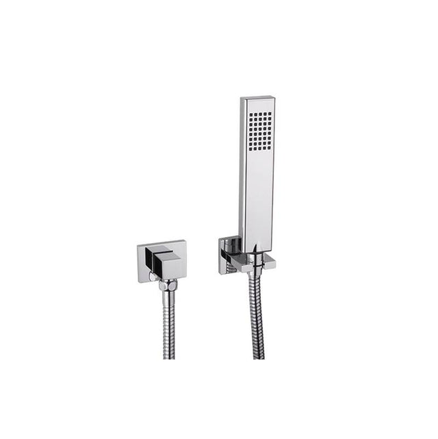 Graff - Various Contemporary handshower w/Wall Bracket - Architectural White