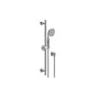 Graff - Vintage Transitional Handshower with Vintage Wall-Mounted Slide Bar - Architectural White