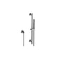 Graff - Harley Contemporary Handshower w/Harley Wall-Mounted Slide Bar - Architectural White