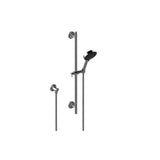 Graff - Cameo Multi-Function Handshower with Wall-Mounted Slide Bar - Polished Rustic Bronze Pvd