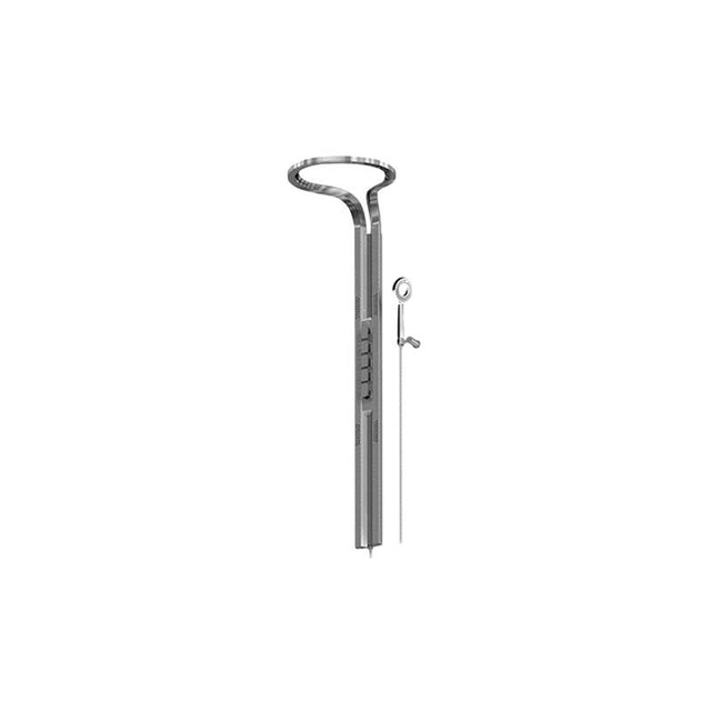 Graff - Ametis Ametis Shower System (Trim) - Architectural White w/Black Accents