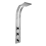 Graff - Solar Shower Panel and Handles - Polished Chrome