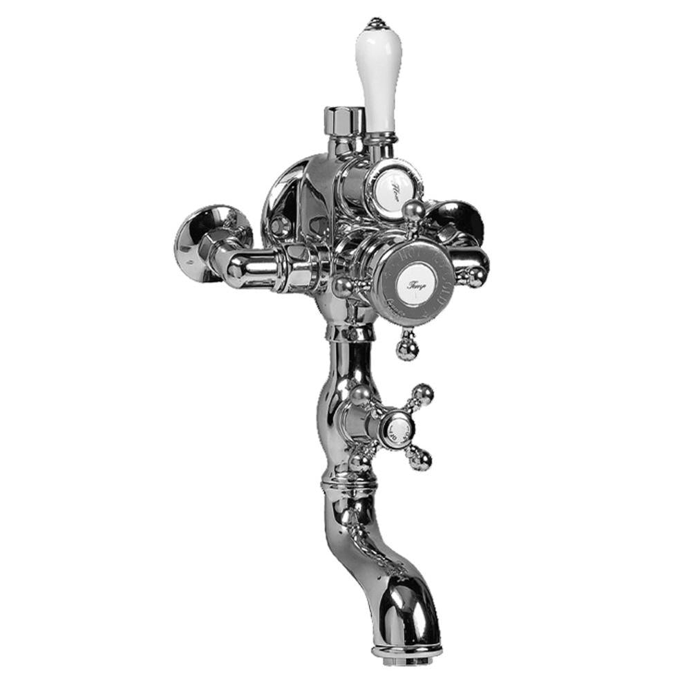 Graff - Adley Exposed Thermostatic Valve - Polished Chrome
