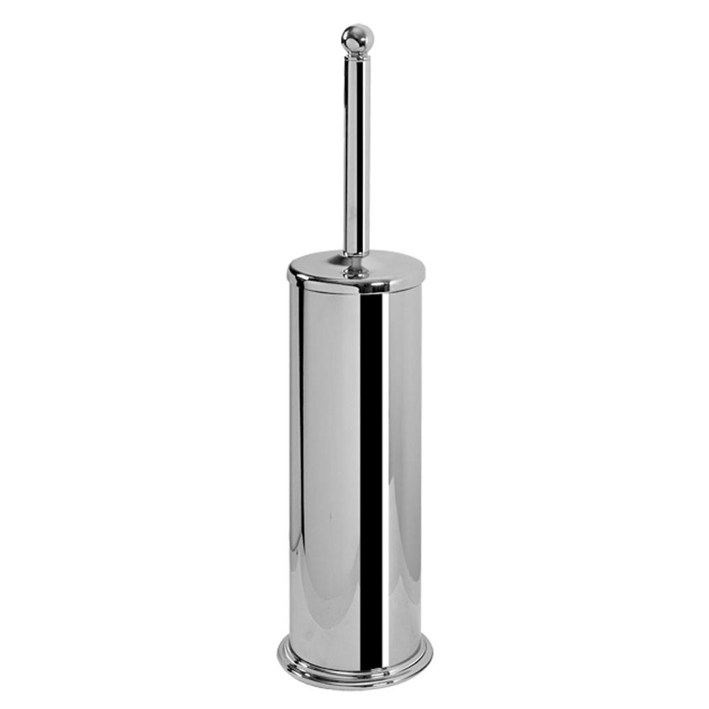 Graff - Accessory Free Standing Toilet Brush Set - Polished Chrome