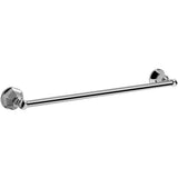 Graff - Topaz 24'' Towel Bar - Polished Chrome