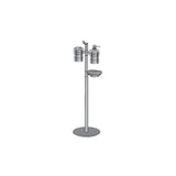 Graff - Sento Free Standing Soap/Lotion Dispenser, Soap Dish Holder & Tumbler - Architectural White