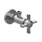 Graff - Camden Angle Stop with Decorative Handle - Architectural White