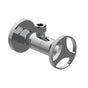 Graff - Harley Angle Stop with Decorative Handle - Architectural White