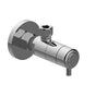 Graff - Bali Angle Stop with Decorative Handle - Architectural White