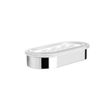 Graff - Phase/Terra Oval Soap Dish and Holder - Unfinished Brass