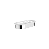 Graff - Phase/Terra Oval Soap Dish and Holder - Architectural White