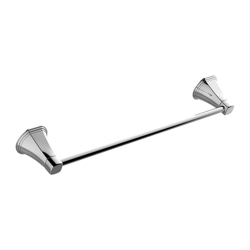Graff - Finezza UNO Towel Bar 18'' - Warm Bronze Pvd