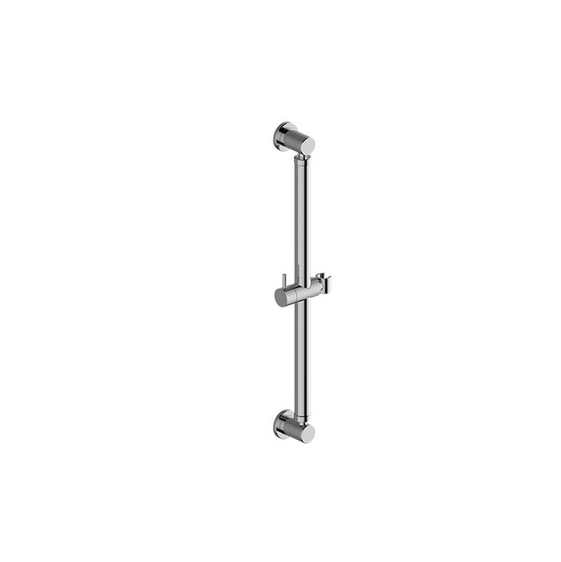 Graff - Various Round Grab Bar - 32'' w/handshower holder - Warm Bronze Pvd