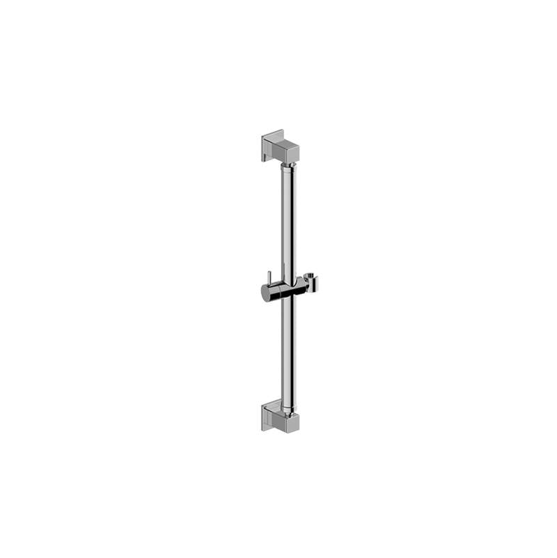 Graff - Various Square Grab Bar - 32'' w/handshower holder - Architectural White
