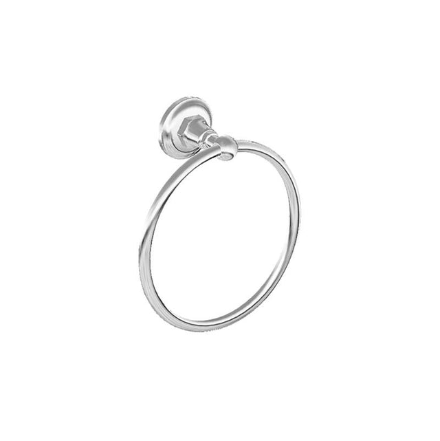 Graff - Camden Towel Ring - Architectural White