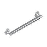 Graff - Various Traditional Grab bar - 16'' - Steelnox  Satin Nickel