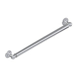 Graff - Various Traditional Grab bar - 24'' - Steelnox  Satin Nickel
