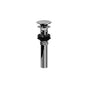 Graff - Various Push-Top Umbrella Pop-Up Drain with Overflow - Architectural White