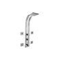 Graff - Sade/Targa/Luna Square Thermostatic Ski Shower Set w/Body Sprays (Trim) - Architectural White