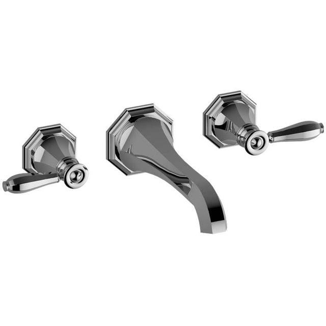 Graff - Topaz Wall-Mounted Lavatory Faucet (Trim) - Architectural White