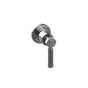 Graff - Vintage Traditional M-Series 2-Way Shared Diverter Valve Trim with Handle - Polished Nickel