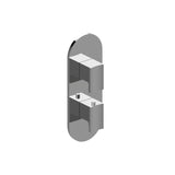 Graff - Sade/Targa Round M-Series Valve Trim with Two Handles - Architectural White