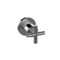 Graff - Harley Round M-Series 3-Way Shared Diverter Valve Trim with Handle - Architectural White