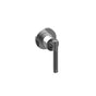 Graff - Harley Round M-Series 3-Way Shared Diverter Valve Trim with Handle - Architectural White